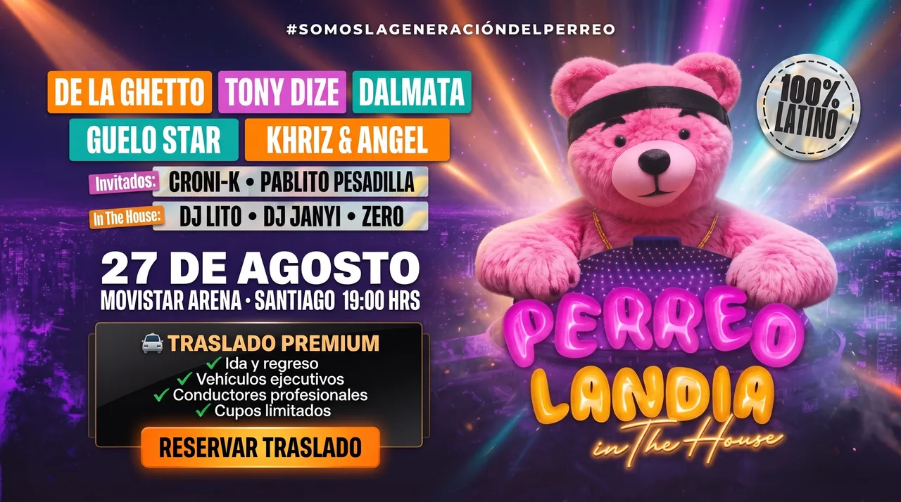 Perreo Landia en Movistar Arena