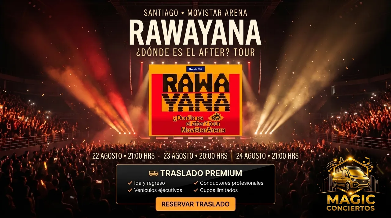 Rawayana en Movistar Arena